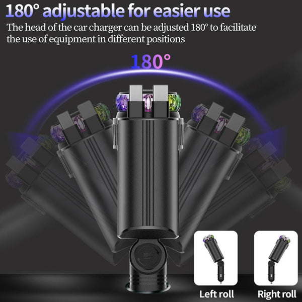 5-in-1 Starlight Car Charger