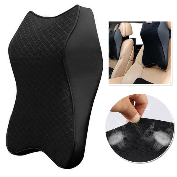Memory Foam Car Neck Pillow – Headrest Support