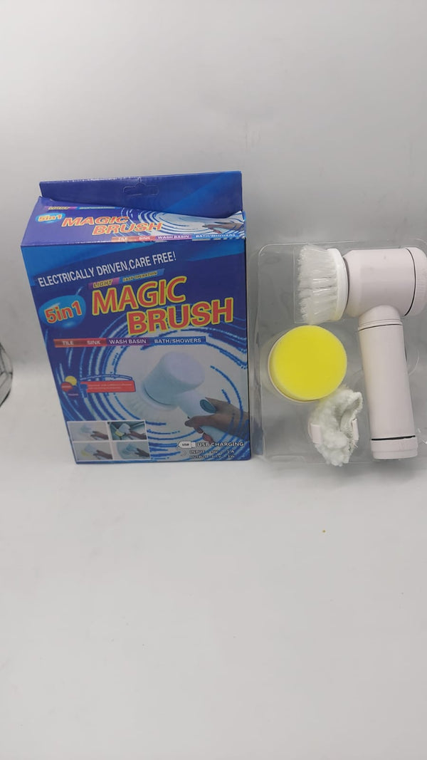 5-in-1 Electric Cleaning Brush – Cordless Scrubber