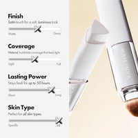 Dual-Ended Color Changing Foundation Stick