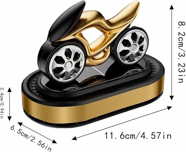 Solar Locomotive Car Air Freshener – Dashboard Ornament