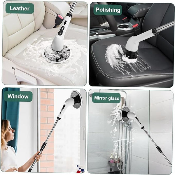 Extendable Electric Spin Scrubber – Up to 125 cm