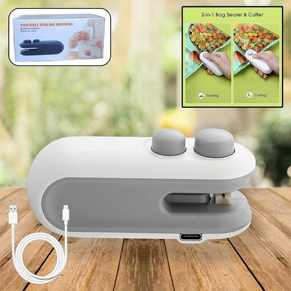Mini Bag Sealer – USB Rechargeable