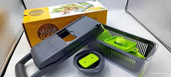 Vegetable Chopper & Slicer with Container