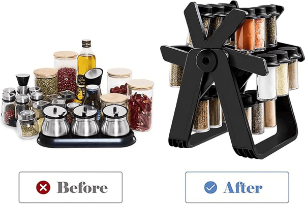 18-Jar Rotating Spice Rack