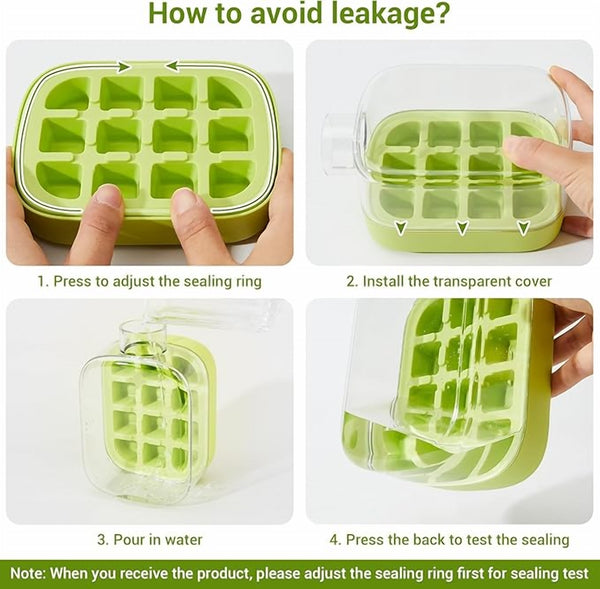 2-in-1 Ice Cube Maker Bottle – 500 ml