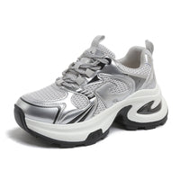 Thick-Soled Breathable Casual Sneakers for Women