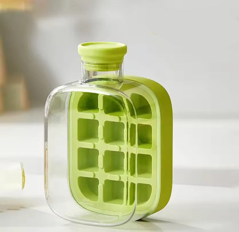 2-in-1 Ice Cube Maker Bottle – 500 ml