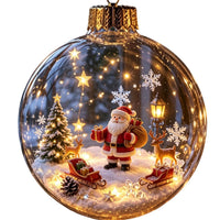 Custom Christmas Snowman Ornament