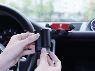 Smart Car Aroma Diffuser – Auto On/Off