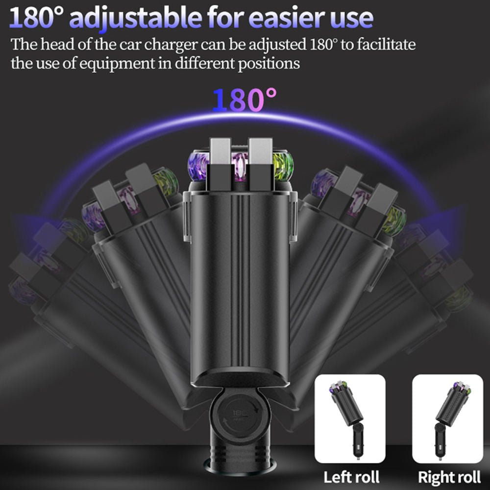 5-in-1 Starlight Car Charger