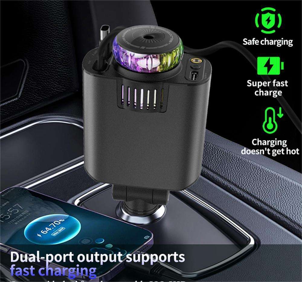 5-in-1 Starlight Car Charger