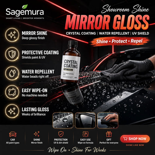 Crystal Coating Car Polish – Shine & Water Repellent