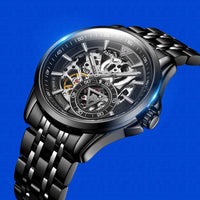 Fully automatic mechanical wristwatch