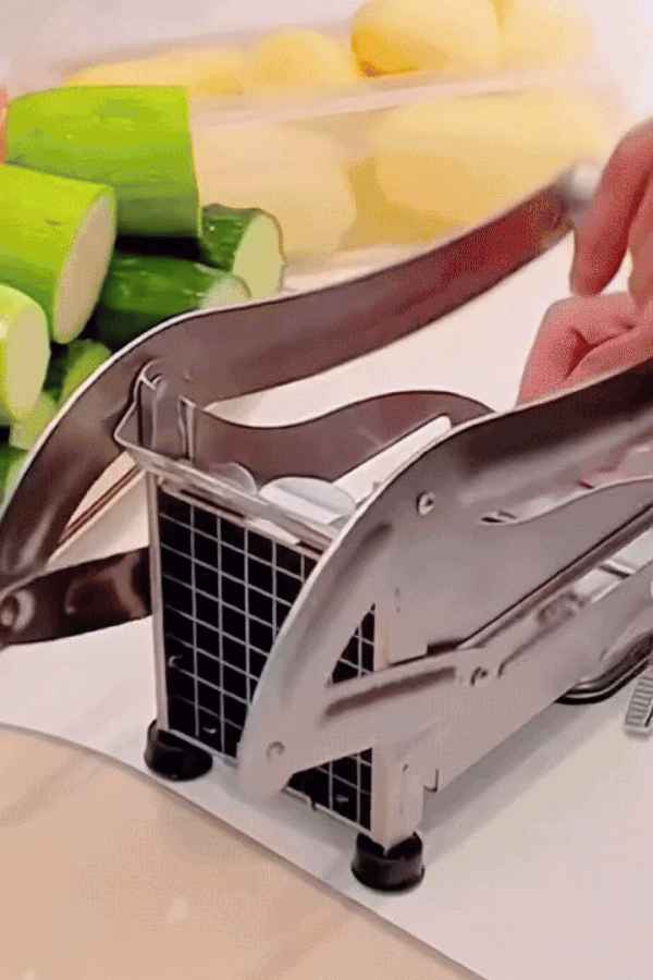 Stainless Steel French Fry & Vegetable Cutter