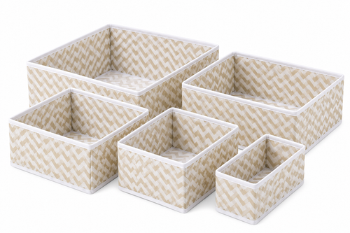 Fabric Drawer Organizers – Set of 6