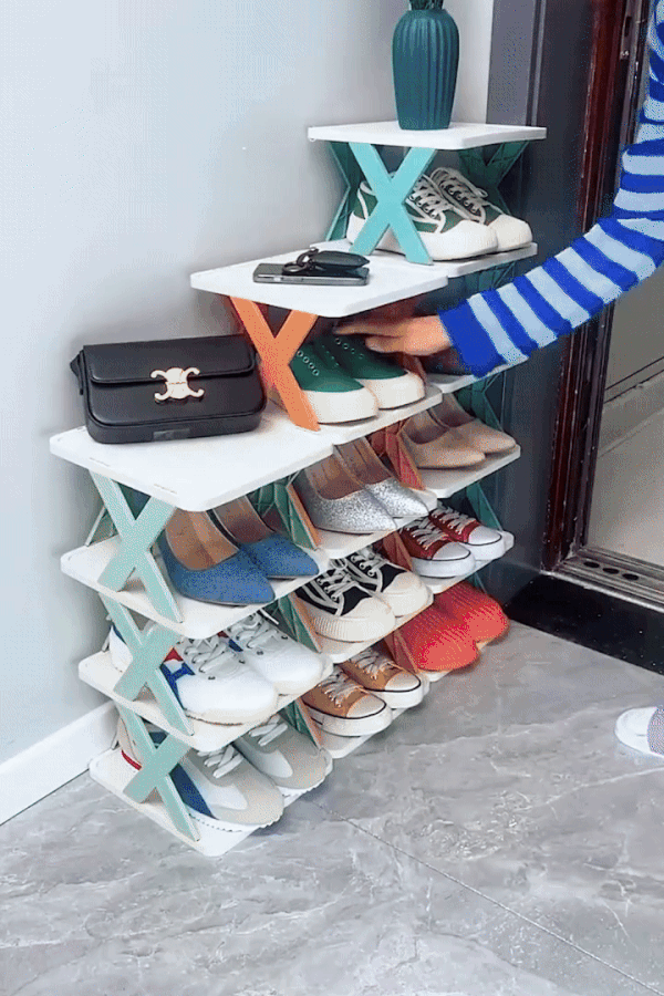 6-Tier Stackable Shoe & Storage Rack