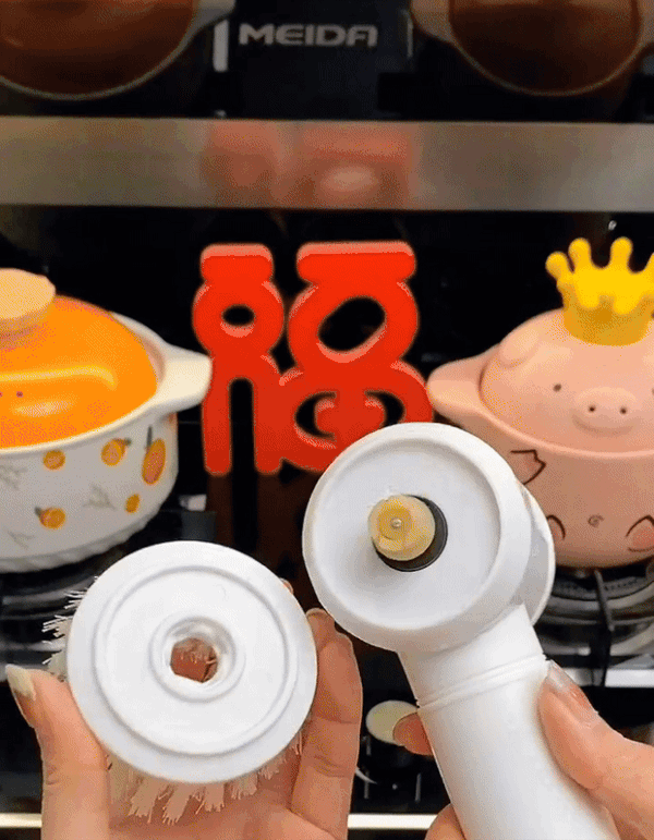 5-in-1 Electric Cleaning Brush – Cordless Scrubber