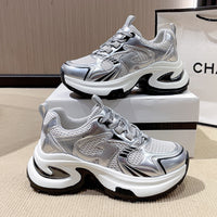 Thick-Soled Breathable Casual Sneakers for Women