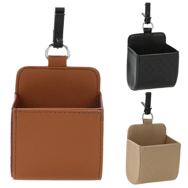 Car Air Vent Storage Box – Quilted Leather Look