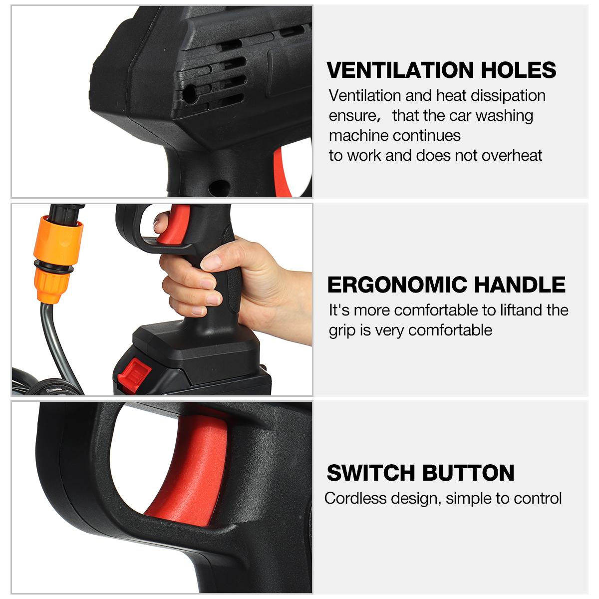 Cordless Car Pressure Washer – Rechargeable