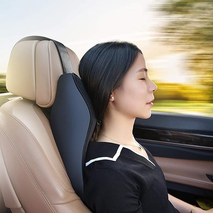 Memory Foam Car Neck Pillow – Headrest Support