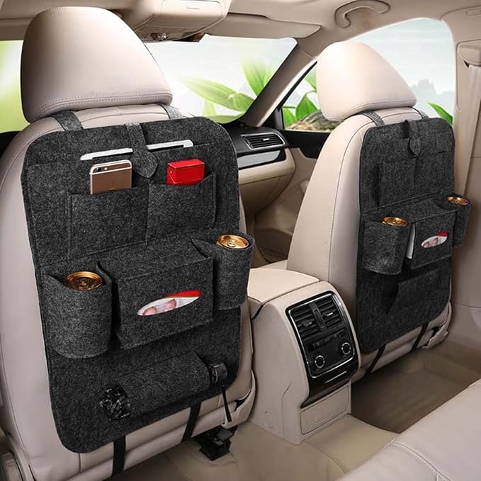 Car Back Seat Organizer with Tablet Holder