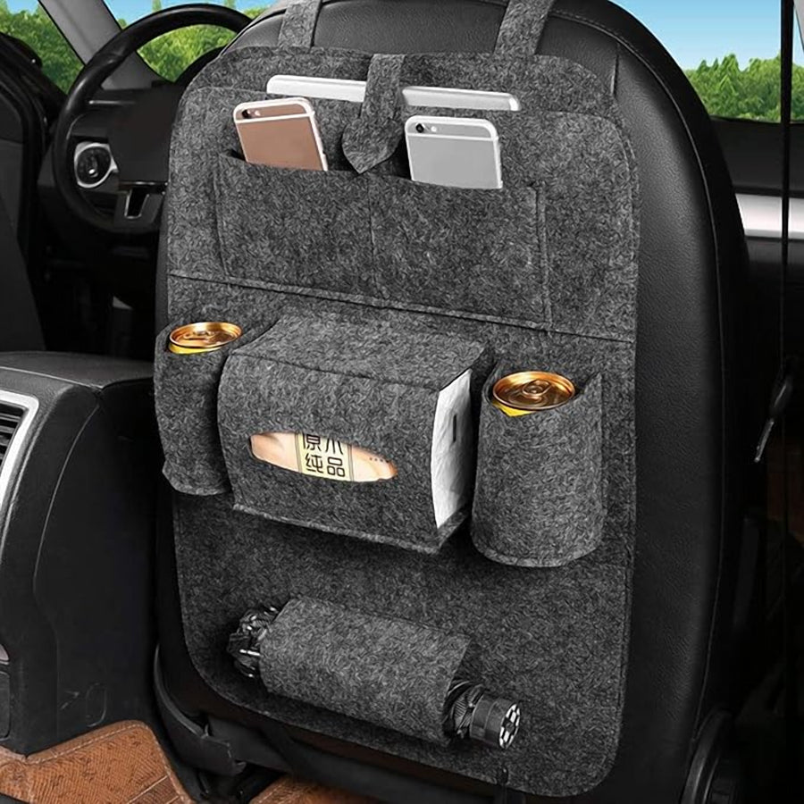 Car Back Seat Organizer with Tablet Holder