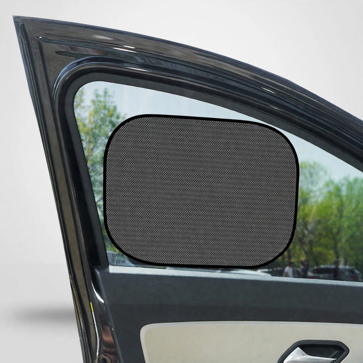 Retractable Windshield Sunshade – Electrostatic, No Suction Cups
