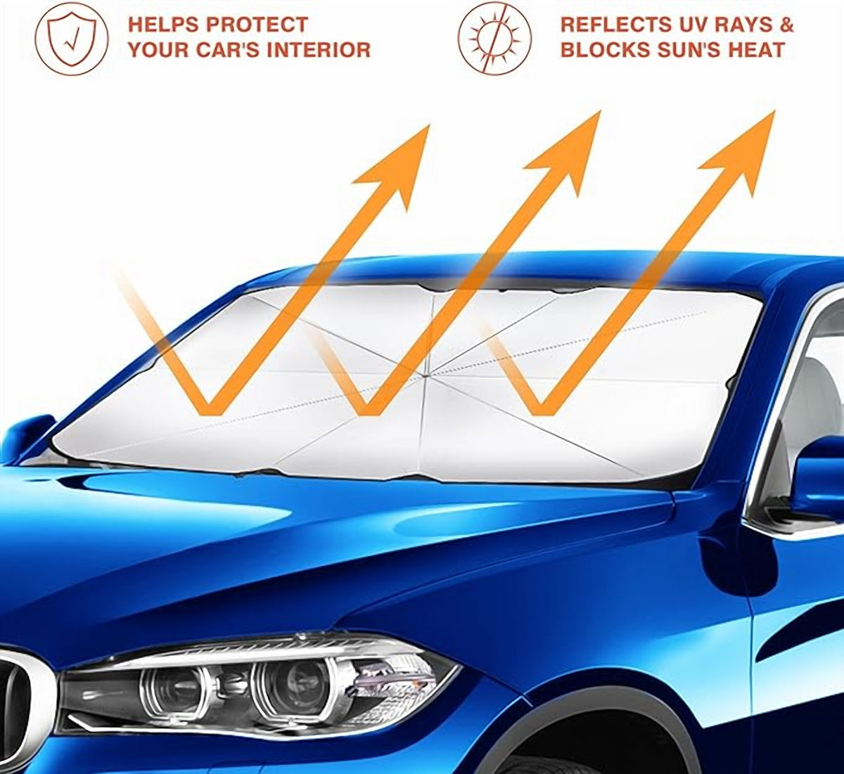Car Windshield Sun Umbrella – Foldable Sunshade