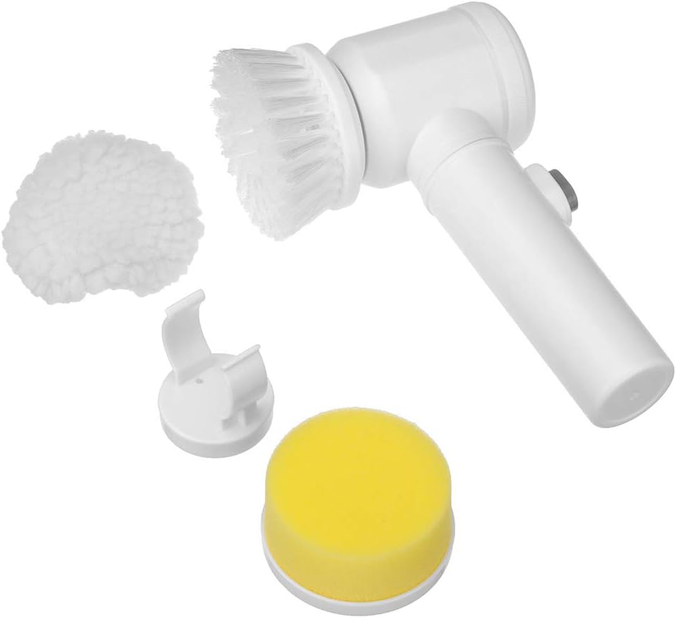 5-in-1 Electric Cleaning Brush – Cordless Scrubber