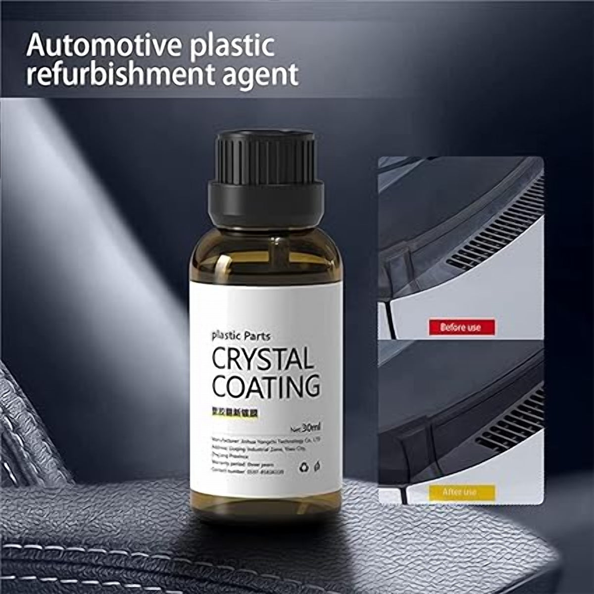 Crystal Coating Car Polish – Shine & Water Repellent