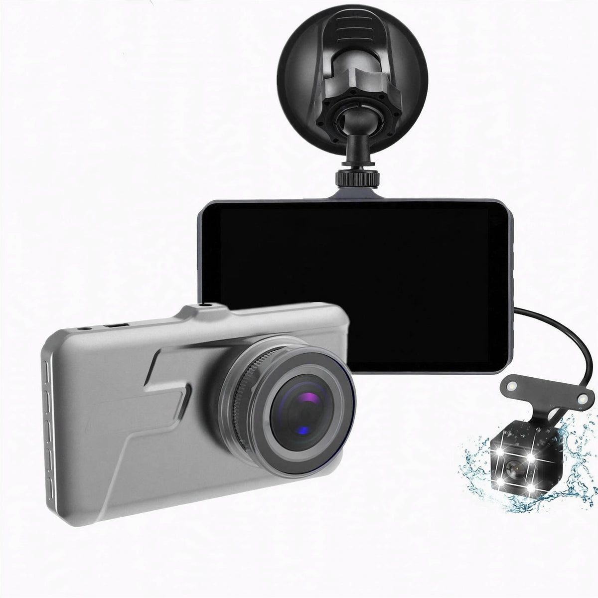 Dual Dash Cam – Front & Rear HD Recording
