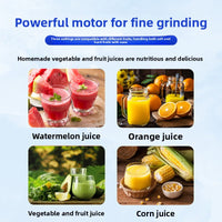 Large-Capacity Multi-Functional Juicer Kitchen Electric Stainless Steel Juicer Juice Separation and Mixing Juicer