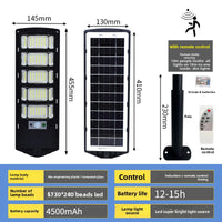 Solar Sensor Wall Light with Remote Control