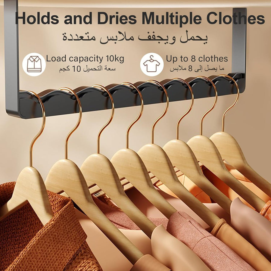 Portable Electric Clothes Dryer – Foldable with Timer