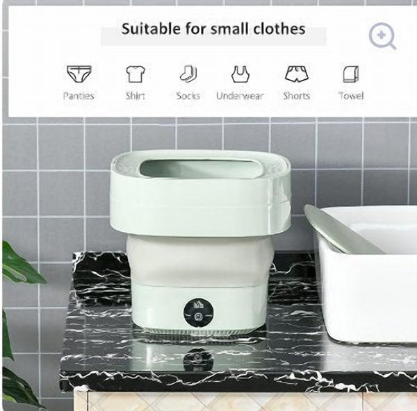 Foldable Mini Washing Machine – Portable