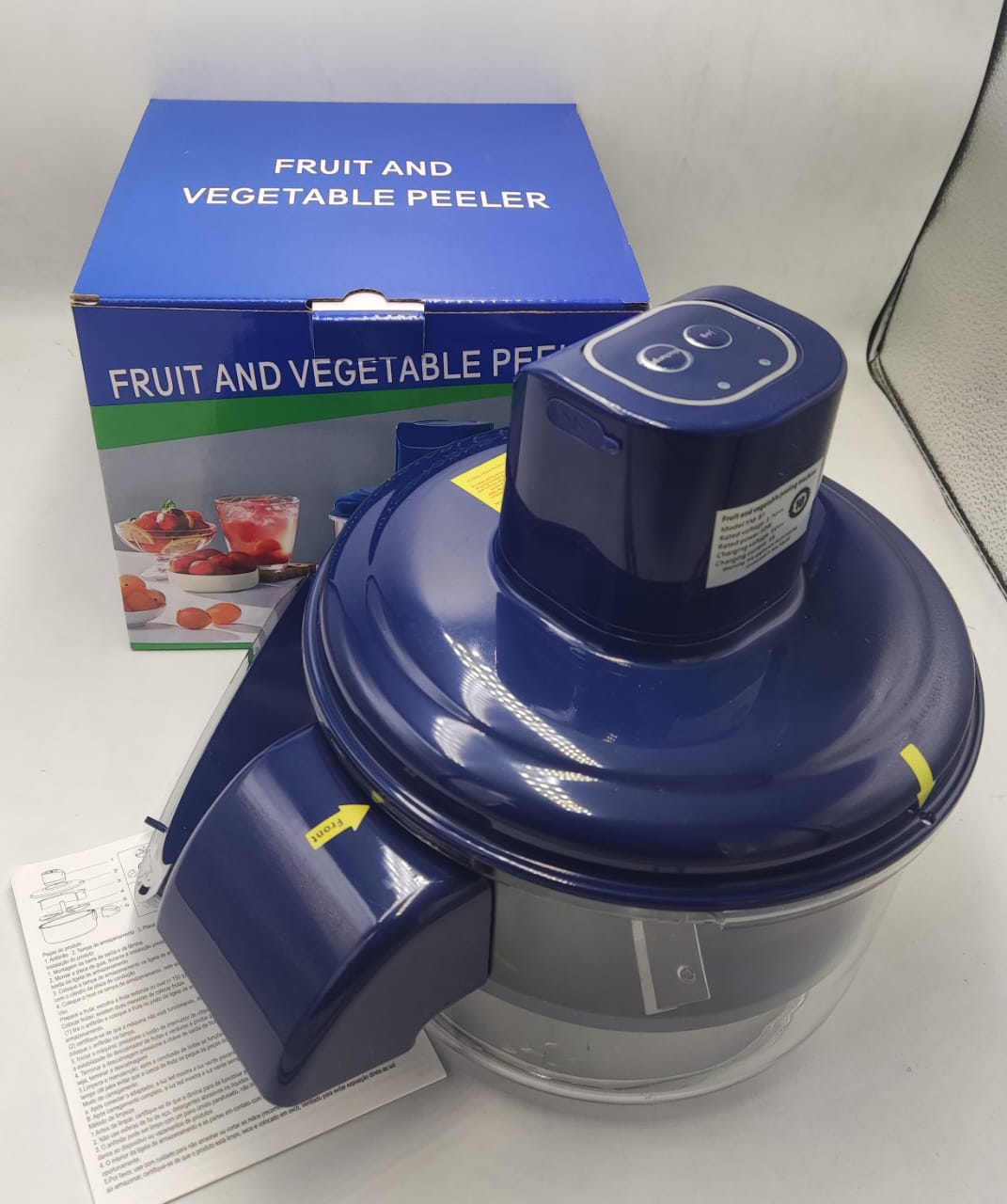 Fruit & Vegetable Peeler with Collection Bowl