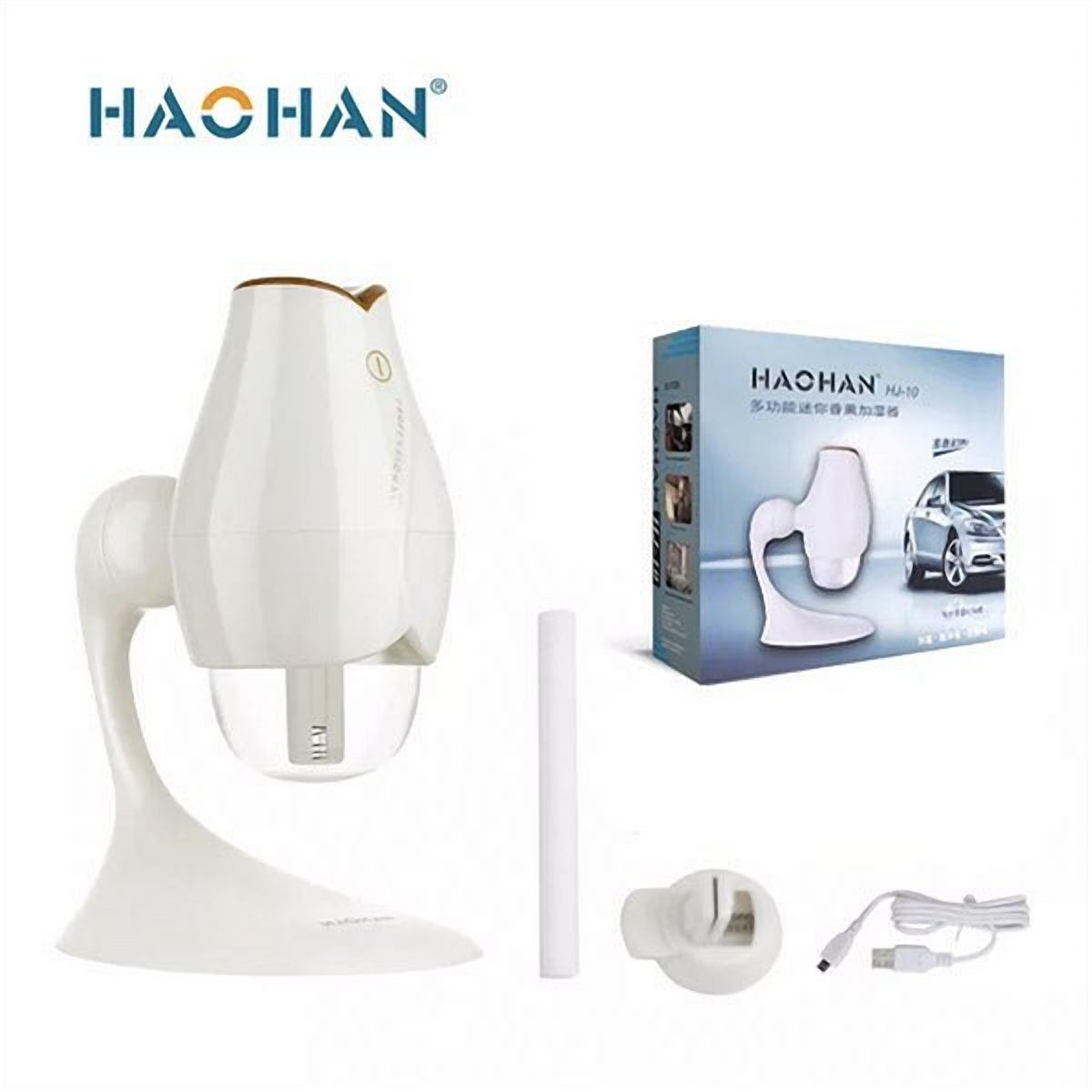 2-in-1 Aroma Diffuser & Humidifier with Night Light