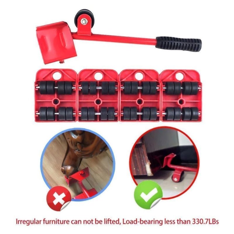 Heavy-Duty Furniture Lifter & Mover Set – Up to 150 kg