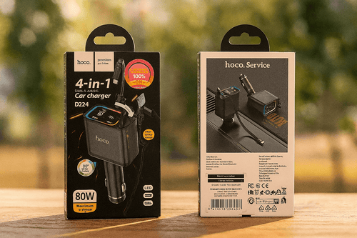 Hoco 4-in-1 Car Charger