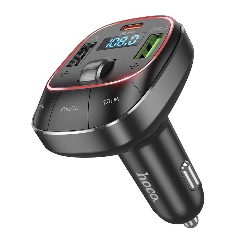 Hoco E76 Bluetooth FM Transmitter & Car Charger