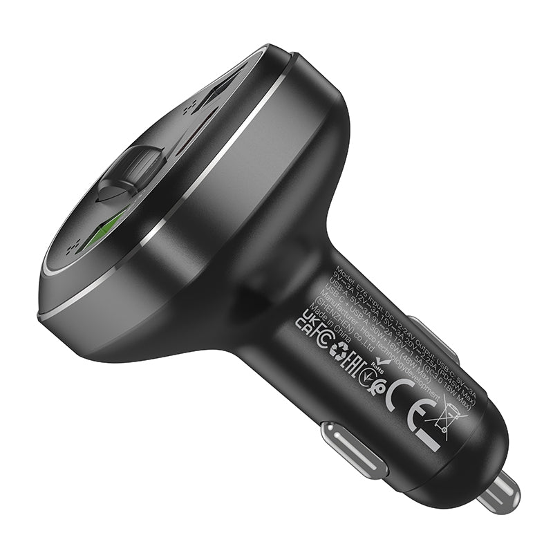 Hoco E76 Bluetooth FM Transmitter & Car Charger