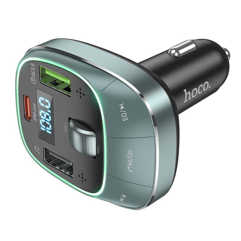 Hoco E76 Bluetooth FM Transmitter & Car Charger