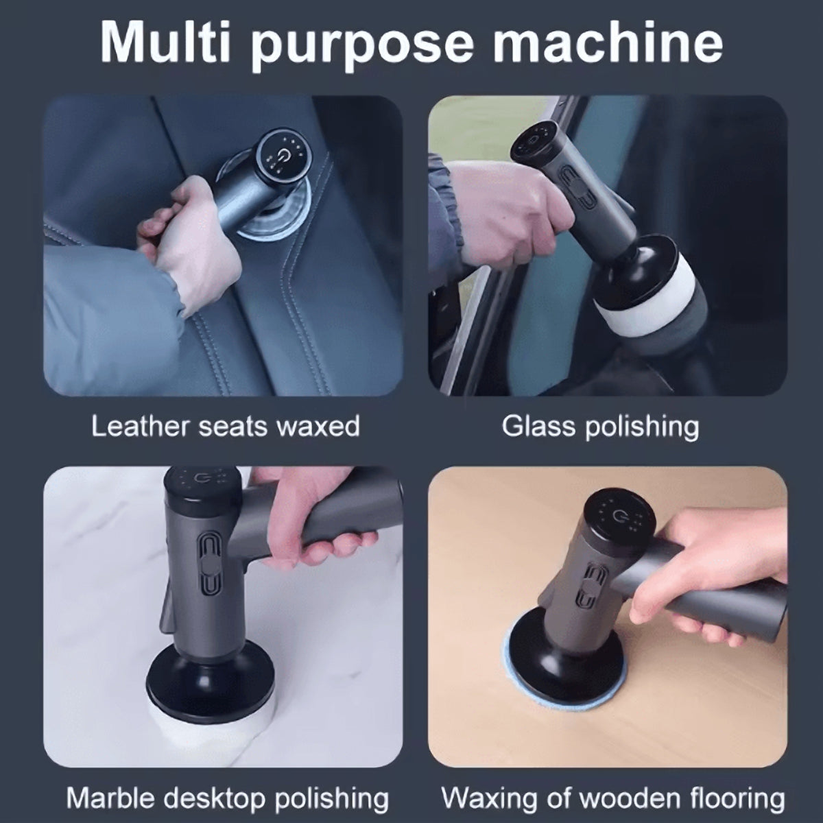 Cordless Car Polisher & Waxing Machine (80W)