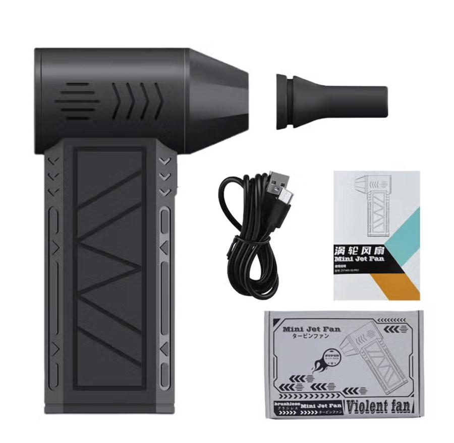 Mini Jet Fan – Handheld Turbo Blower