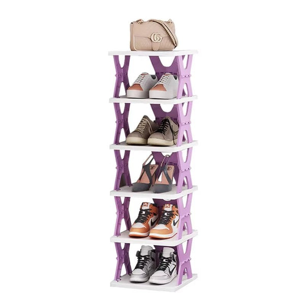 6-Tier Stackable Shoe & Storage Rack