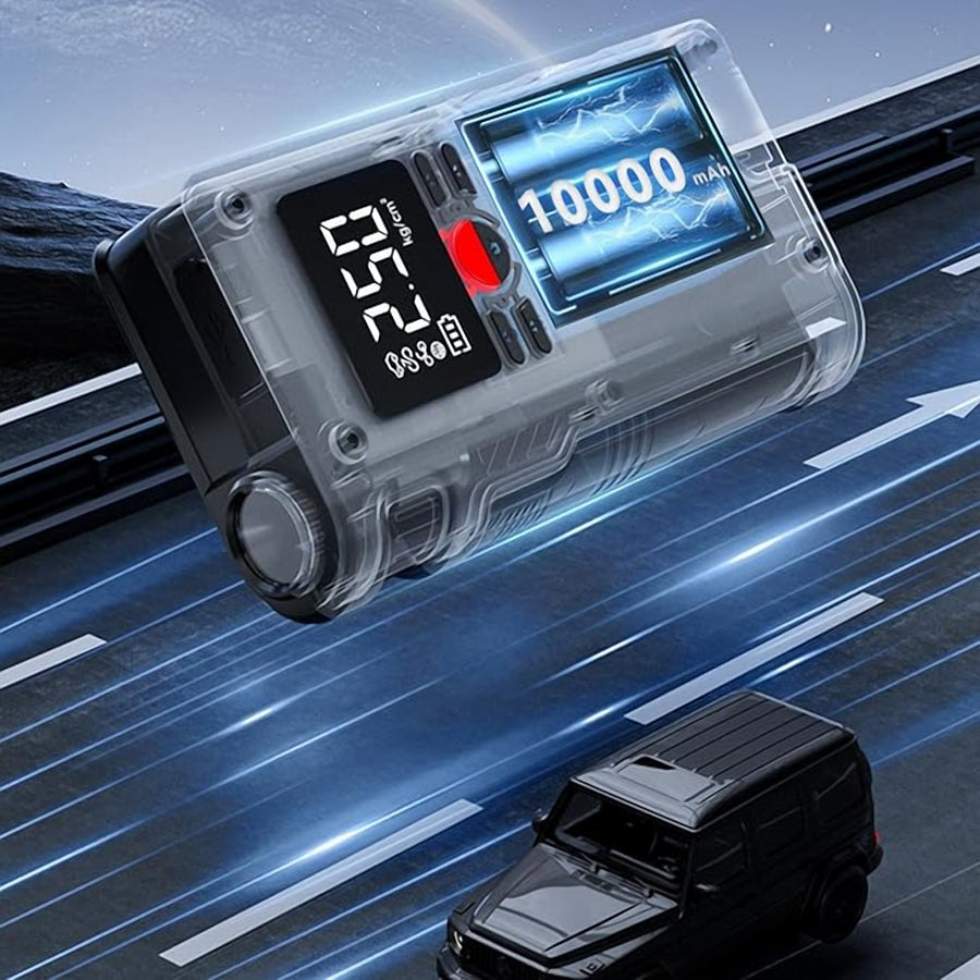 Car Jump Starter with Digital Display & LED Torch