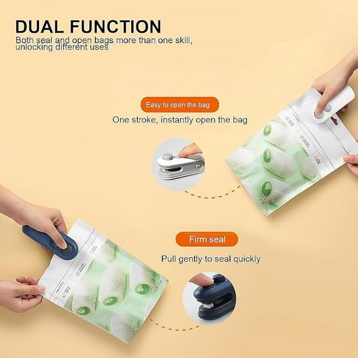 Mini Bag Sealer – USB Rechargeable