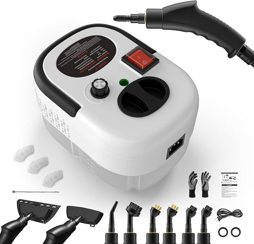 Portable Steam Cleaner – 15-Second Heat-Up, 6 Steam Levels